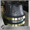 High Manganese Wear Parts Cone Crusher Mantle